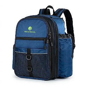 Mochila Pro Team NG com 3 Estojos Organizadores - Pesca Brasil