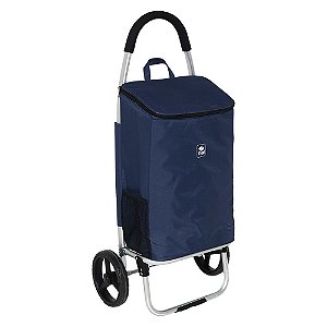 Carrinho Transporte C/ Bolsa térmica Azul - Bel