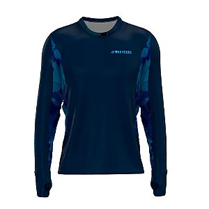 Camiseta Pesca Masculina Premium Flex Brasil Azul - Mar Negro
