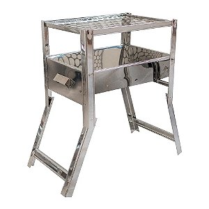 Churrasqueira Mineirinha Galvanizado 35x25 - Eliza