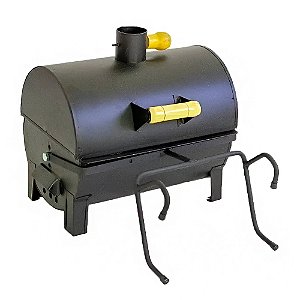 Churrasqueira P/ Barco Bafinho Preta Mini 30x20 - Eliza