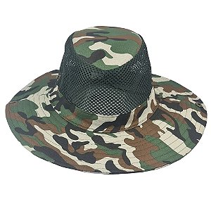 Chápeu Para Pesca Camuflado Sortido - Lamazon