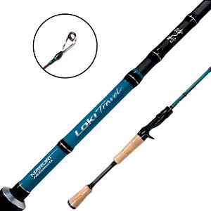 Vara De Carretilha Loki Travel 1.80m 4 Partes - Maruri