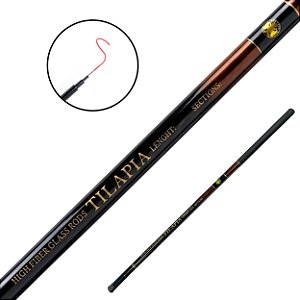 Vara Telescópica Pesca Tilapia - Lamazon