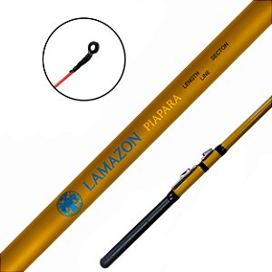 Vara de Pesca para Molinete Piapara - Lamazon