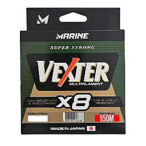 Linha Multifilamento Vexter X8 150m - Marine