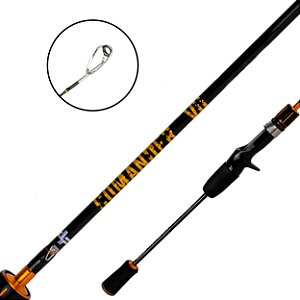 Vara Para Carretilha Inteiriça Comander C VII 1.98m 15-30lbs - Albatroz