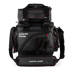 Bolsa Organizadora De Pesca C/ Porta Carretilha LYB ZL02 Preta - Albatroz