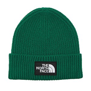 Gorro Unissex Logo Box Cuffed Beanie Verde - The North Face