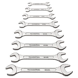 Chave Fixa 20x22mm Basic Corpo Aço Especial Cromado - Tramontina