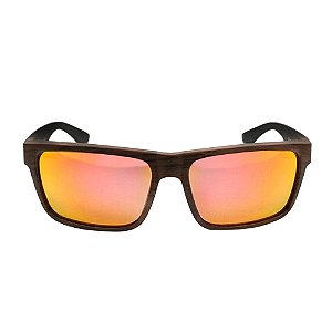 Óculos Polarizado Tainha Lente Laranja - Dourado Fish