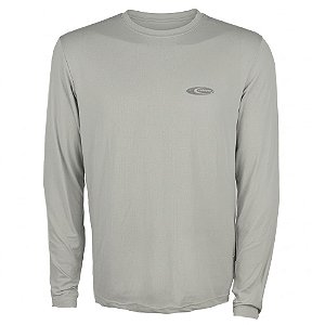 Camiseta Manga Longa Cardume Softline +50FPS GG AREIA