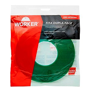 Fita Dupla Face Transp19mmX20m - Worker