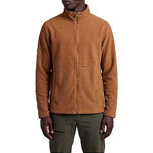 Casaco Fleece Masculino ADU Glacier Full Zip Marrom - The North Face