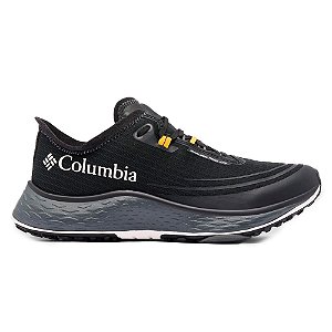 Tenis Masculino Konos Speed Trail Run Black / Stinger - Columbia