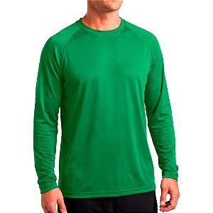 Camisa de Pesca FPS 50+ Dry Verde Bandeira - Play Pesca