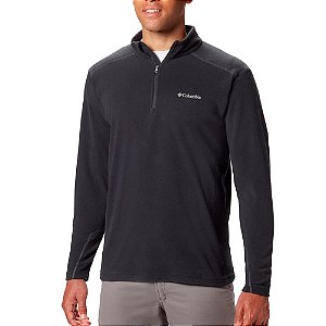 Jaqueta Fleece Masculina Klamath Range II Half Zip Black - Columbia