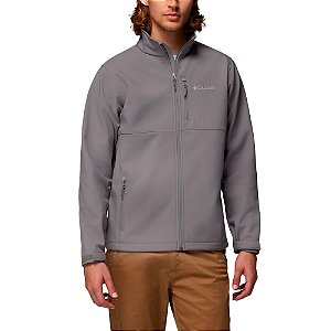 Jaqueta Masculina Ascender Softshell City Grey Cinza / Cinza - Columbia
