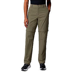 Calça Bermuda Feminina Leslie Falls Convertible Green Verde - Columbia