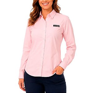 Camisa Feminina Classic Plus Rosa - Mar Negro