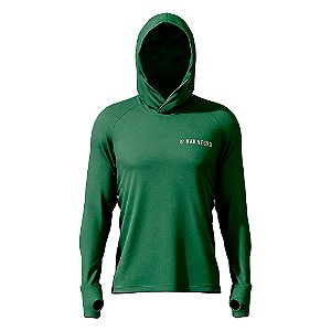 Camiseta Masculina X Protection Poliamida Musgo Mapa Tucunaré - Mar Negro