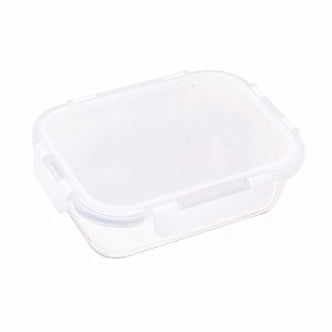 Pote Refratário Vidro Com Tampa 650ml - Mor