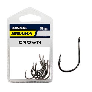 Anzol Para Pesca Iseama Black - Crown