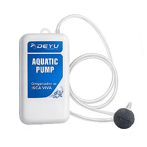 Oxigenador Para Pesca Pilha AA LS-001 - Deyu