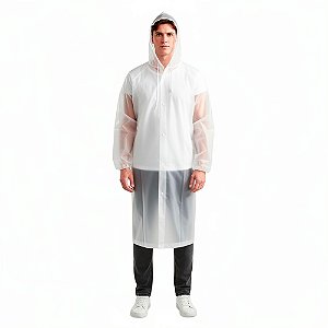 Capa De Chuva Transparente Adulto - Atopy