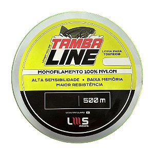 Linha Monofilamento Tamba 500 metros Verde Limão - LMS