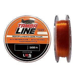 Linha Monofilamento Tamba 300 metros Laranja - LMS