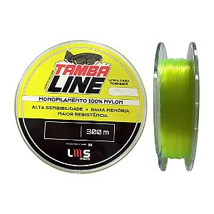 Linha Monofilamento Tamba 300 metros Verde Limão - LMS