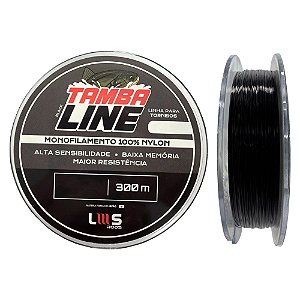 Linha Monofilamento Tamba 300 metros Preto - LMS