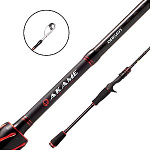 Vara Para Carretlha Akame Fábio Baca Inteiriça C-661H 1.98m 15-30lbs - Daisen