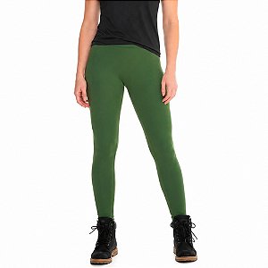 Calça Feminina Legging com Bolso Verde Folha - Oro