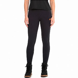 Calça Feminina Legging com Bolso Preto - Oro