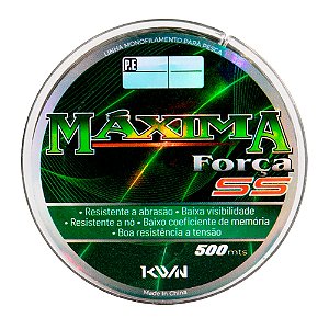 Linha Maxima Força SS Crystal 500mt - KWN