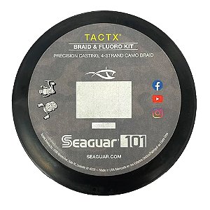 Linha Multifilamento 4X Tactx Camuflada 137Mts - Seaguar