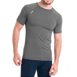 Camiseta Masculina Manga Curta Cinza - Snugg
