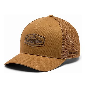 Boné Mesh Delta Leather Logo Pequena - Columbia