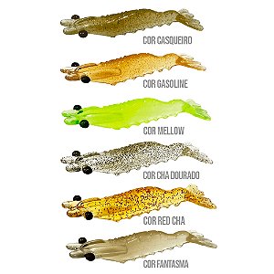 Isca Artificial Soft Camarões Pro-x 8cm - Monster 3x