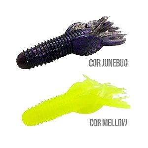 Isca Artificial Soft Criaturas Tube 9.5cm 3un - Monster 3x