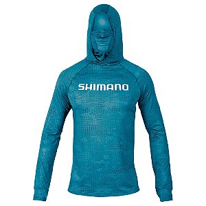 Camisa de Pesca Manga Longa C/ Touca Especial Robalo - Shimano