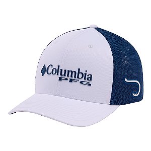 Boné PFG Mesh™ Ball Cap White/Blue - Columbia