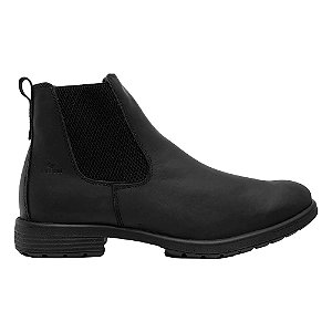 Bota Chelsea Macboot Canaã 02 Preto Emborrachado - Macboot