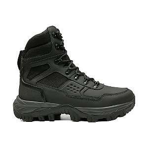 Bota Militar Cano Longo Orix 02 Preto Emborrachado - Macboot