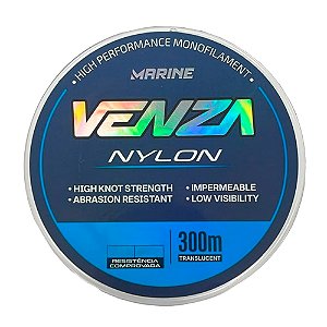 Linha Monofilamento Venza Transparente 300m - Marine