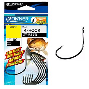 Anzol K Hook Black 5173 - Owner