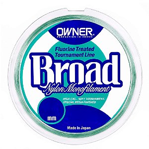 Linha Monofilamento Broad Verde - Owner