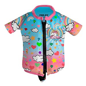 Camisa Flutuadora Infantil Floater Unicornio - Prolife